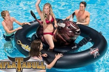 bull ride-on float