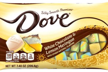 Dove White Chocolate & Lemon meringue