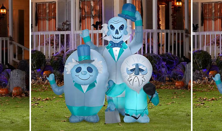 Haunted Mansion Inflatable Featuring The Hitchhiking Ghosts