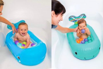 inflatable whale baby Bathtub