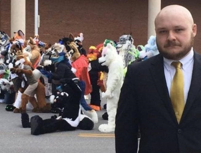 man's wedding venue double-booked with furry convention