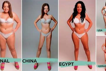 This Female Was Photoshopped To Look Beautiful In 18 Different Countries