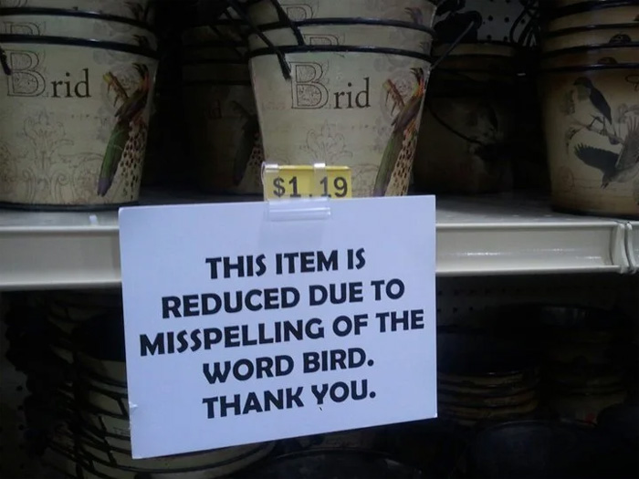 worst misspellings brid bird